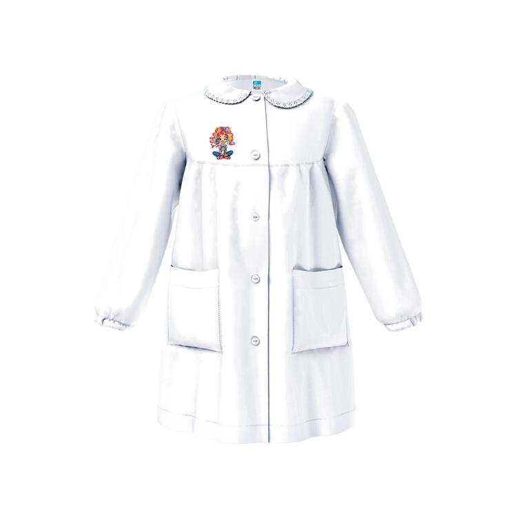 GREMBIULE SCUOLA BAMBINA SIGGI 33GR4366 RICAMO RAGAZZA Siggi