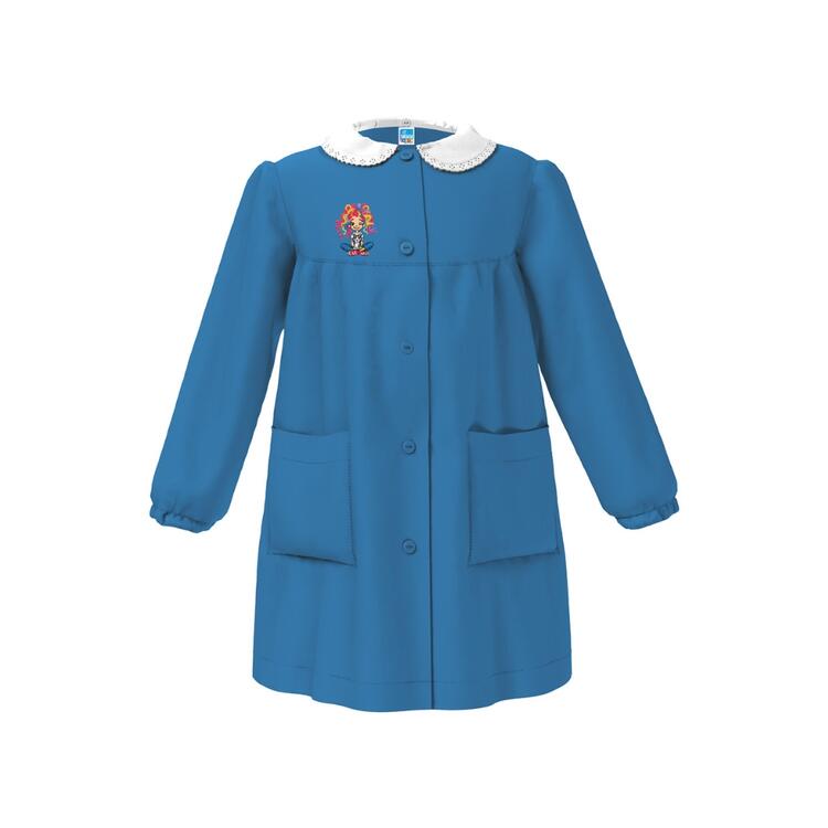 GREMBIULE SCUOLA BAMBINA SIGGI 33GR4366 RICAMO RAGAZZA Siggi