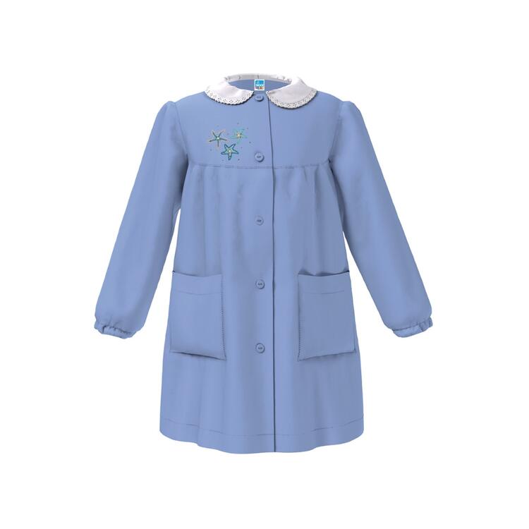 GREMBIULE ASILO BAMBINO SIGGI 47GR4383 RICAMO STELLE MARINE Siggi