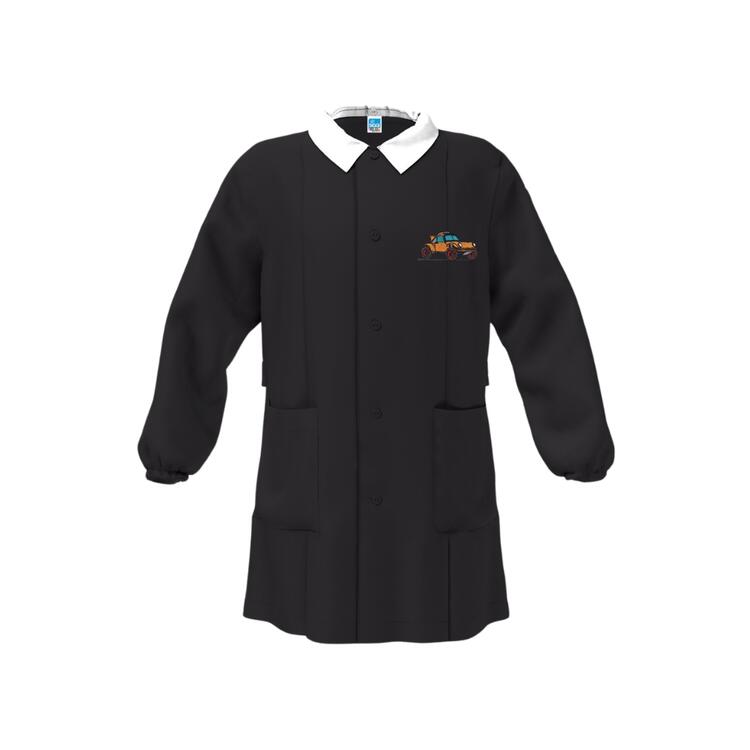 GREMBIULE SCUOLA BAMBINO SIGGI 33GR4393 RICAMO AUTO Siggi
