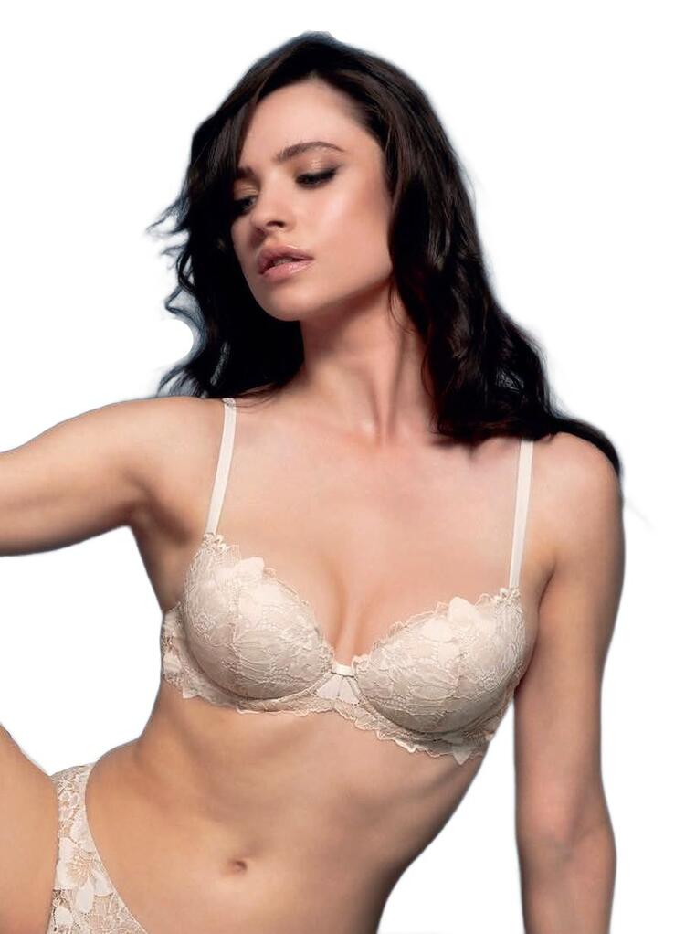 Padded strapless bra all in lace Lormar Frizzante cup B and C Lormar -  Donna, Quattro Stagioni Shop