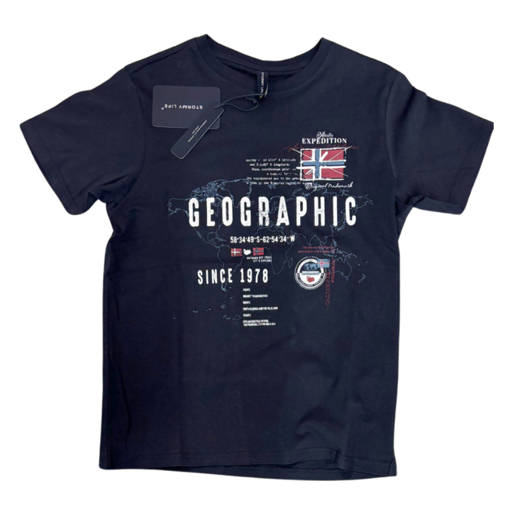 T-SHIRT GIRCOLLO MANICA CORTA 2068 STORMY LIFE