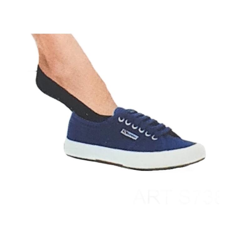 SALVAPIEDE INVISIBILE CON SILICONE SUPERGA S738 (3 PAIA) Superga