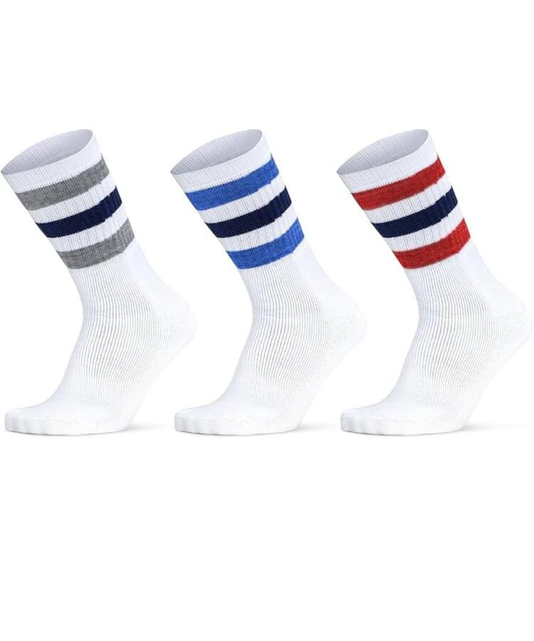 Calzini Da Uomo Caviglia, Multipacco 6/12 Paia, Nero E Bianco, Cotone Traspirante, Taglia Unica 39-45 (UK 6-11), Per Sport E Tempo Libero