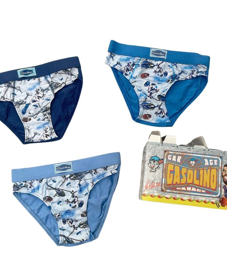 Slip bambino in cotone elasticizzato Gasolino U3891 GASOLINO