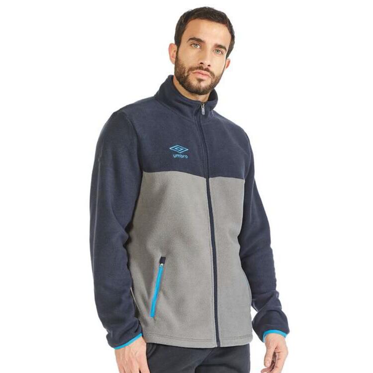 MAGLIA UOMO FULLZIP IN PILE UMBRO 30260 Umbro
