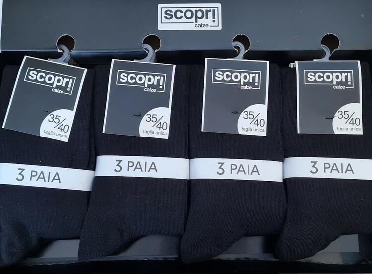 Calzino lungo donna in caldo cotone Scopri Prisco Venere (3 PAIA) Scopri Calze