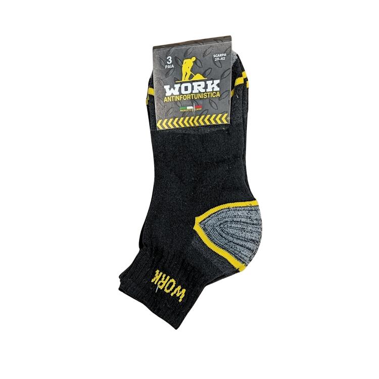 CALZA DA LAVORO WORK SNEAKER UOMO (3 PAIA) 