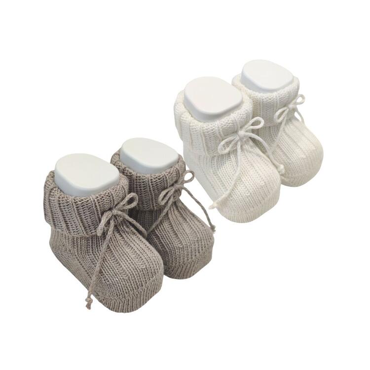 Scarpina calzino neonato in 100% cotone Mafer WSC8554 Mafer