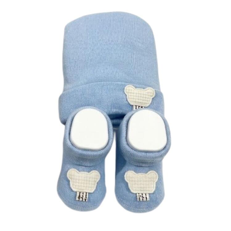 SET CUFFIA+SCARPINE NEONATO MAFER WSE9354 Mafer