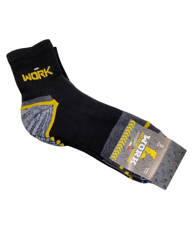CALZA DA LAVORO WORK SNEAKER UOMO (3 PAIA) 