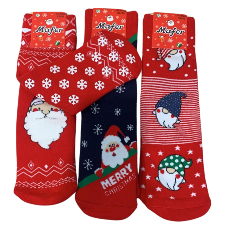 CHRISTMAS GIFT BOX NON SLIP SOCKS FOR CHILDREN XNA8590 MAFER Mafer Quattro Stagioni Shop