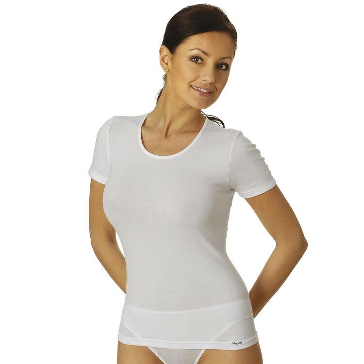 T-shirt donna girocollo in cotone elasticizzato Vajolet 4804 Vajolet