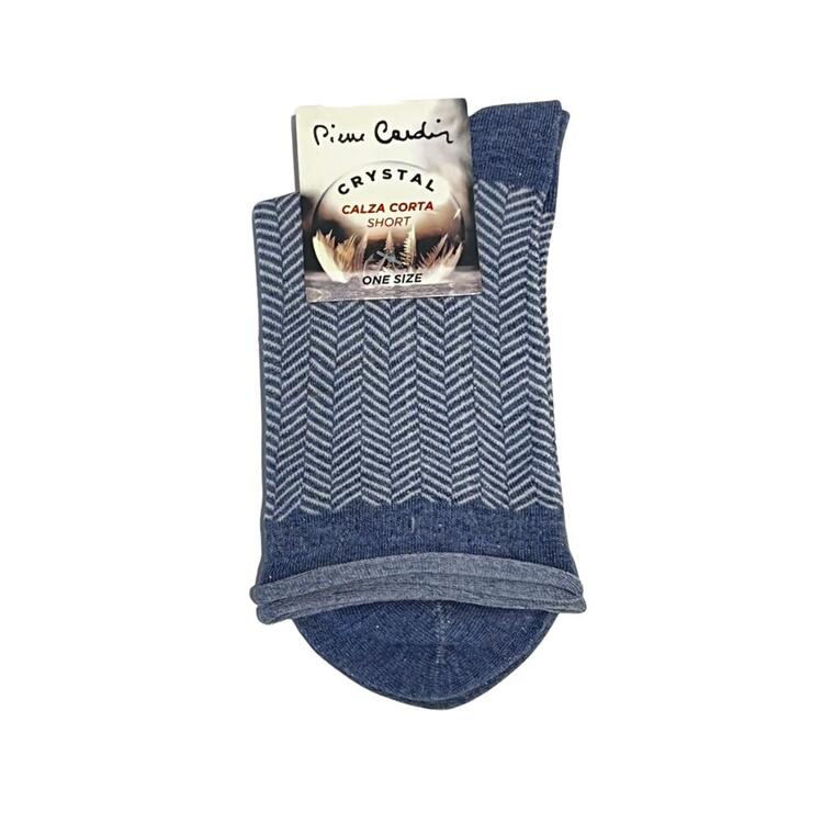 CALZINO CORTO DONNA TAGLIO VIVO PIERRE CARDIN PC CRYSTAL BIS (1 PAIO) Pierre Cardin