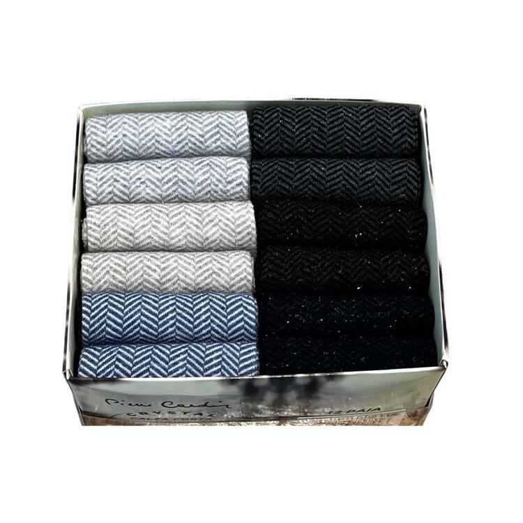 CALZINO CORTO DONNA TAGLIO VIVO PIERRE CARDIN PC CRYSTAL BIS (1 PAIO) Pierre Cardin