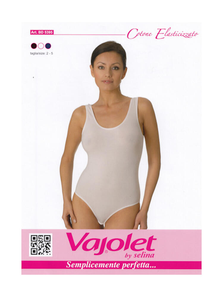Body spalla larga in cotone elasticizzato Vajolet 5395 Vajolet