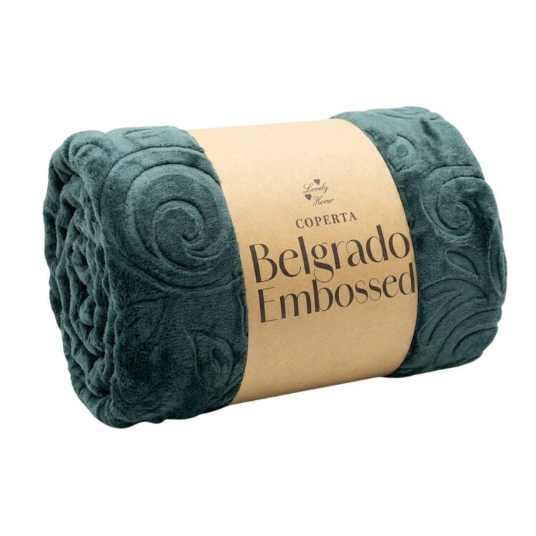 COPERTA IN CORAL LOVELY HOME BELGRADO 200 X 220 LOVELY HOME