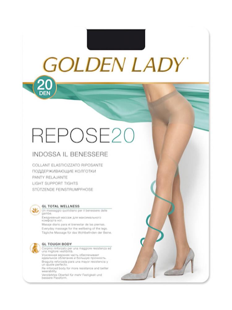 COLLANT RIPOSANTE DONNA GOLDEN LADY REPOSE 20 Golden Lady
