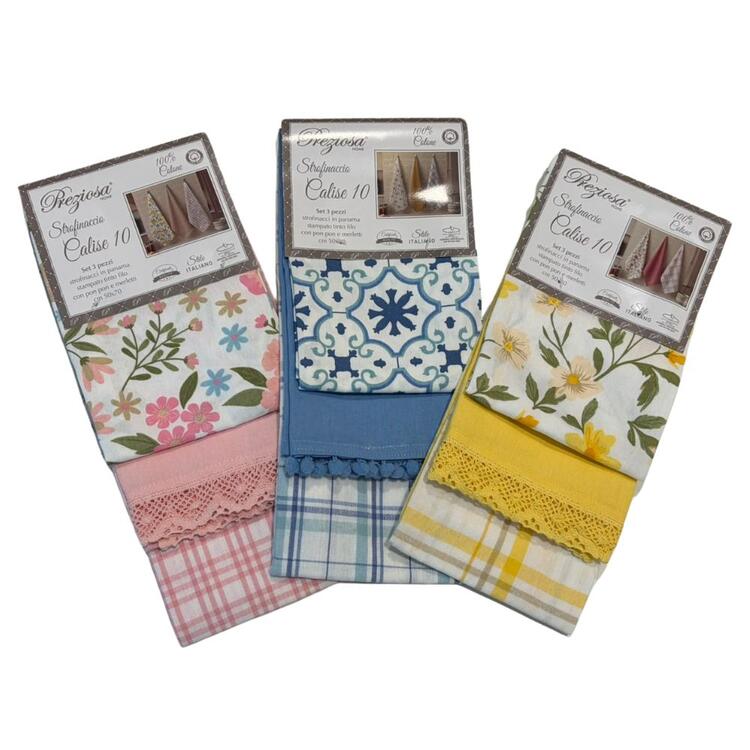 SET 3 STROFINACCI CUCINA PREZIOSA CALISE 10 Preziosa