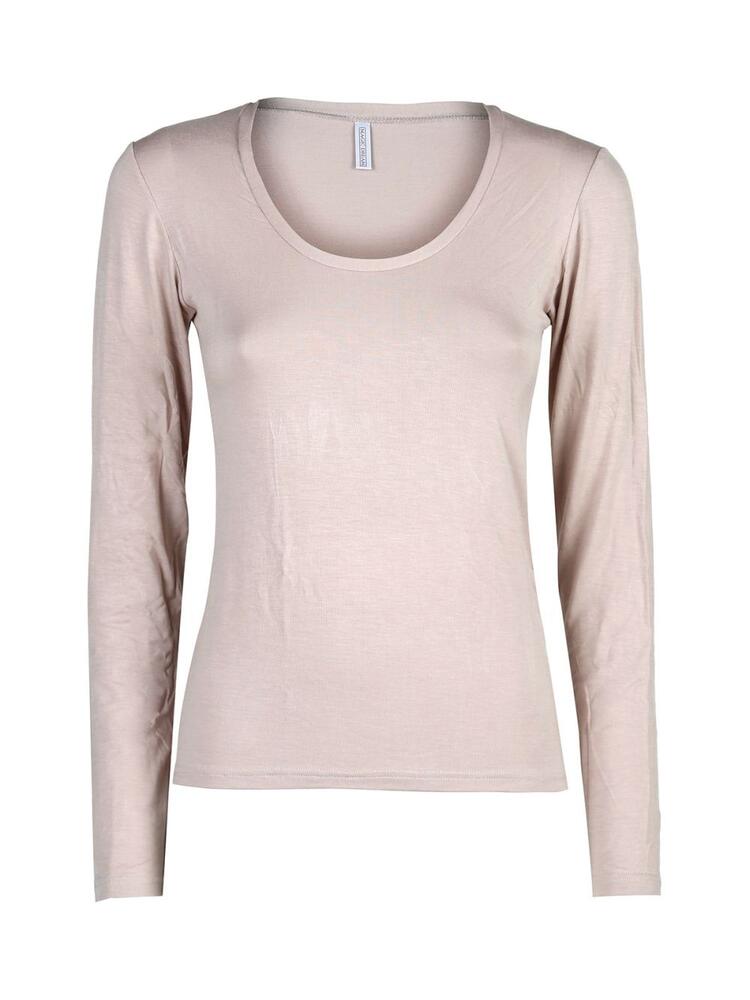 Maglia donna a manica lunga in bamboo Magic Dream Corallo MAGIC DREAM