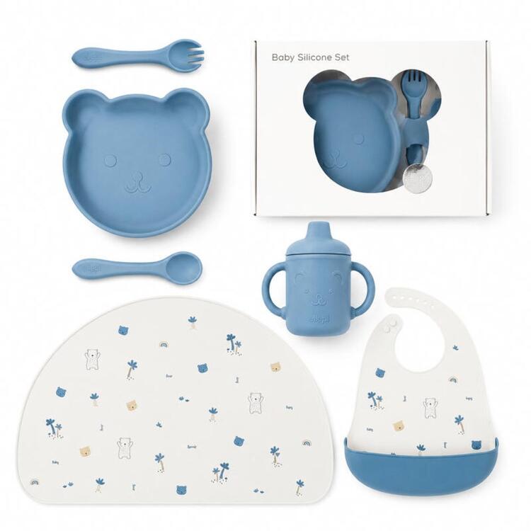 SET PAPPA SVEZZAMENTO IN SILICONE ELLEPI CR1028 Ellepi