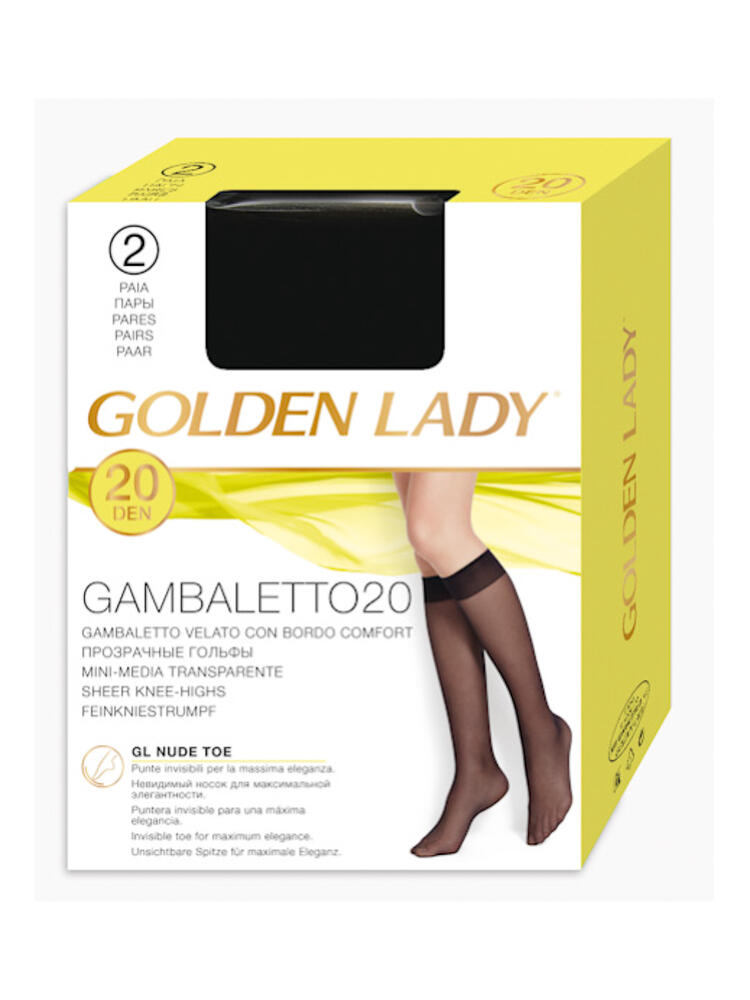 GAMBALETTO VELATO DONNA GOLDEN LADY GAMBALETTO 20 Golden Lady