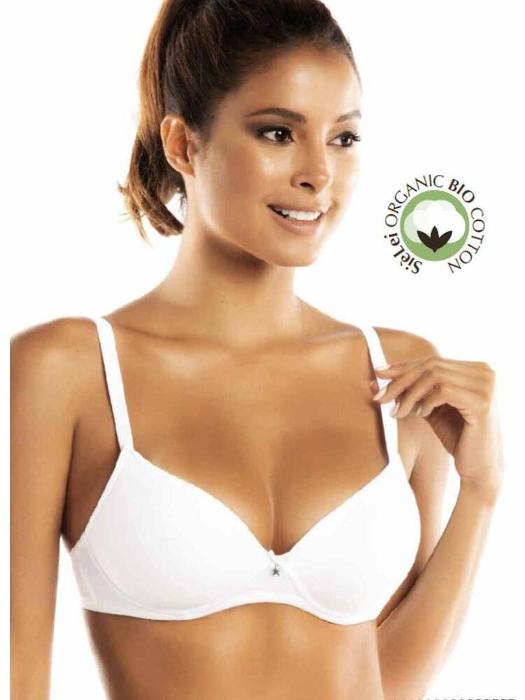 Graduated push up bra without underwire