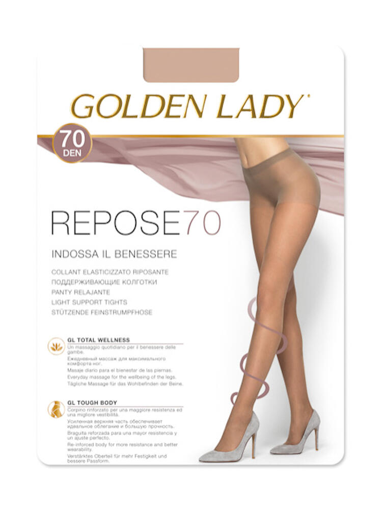 COLLANT RIPOSANTE DONNA GOLDEN LADY REPOSE 70 Golden Lady