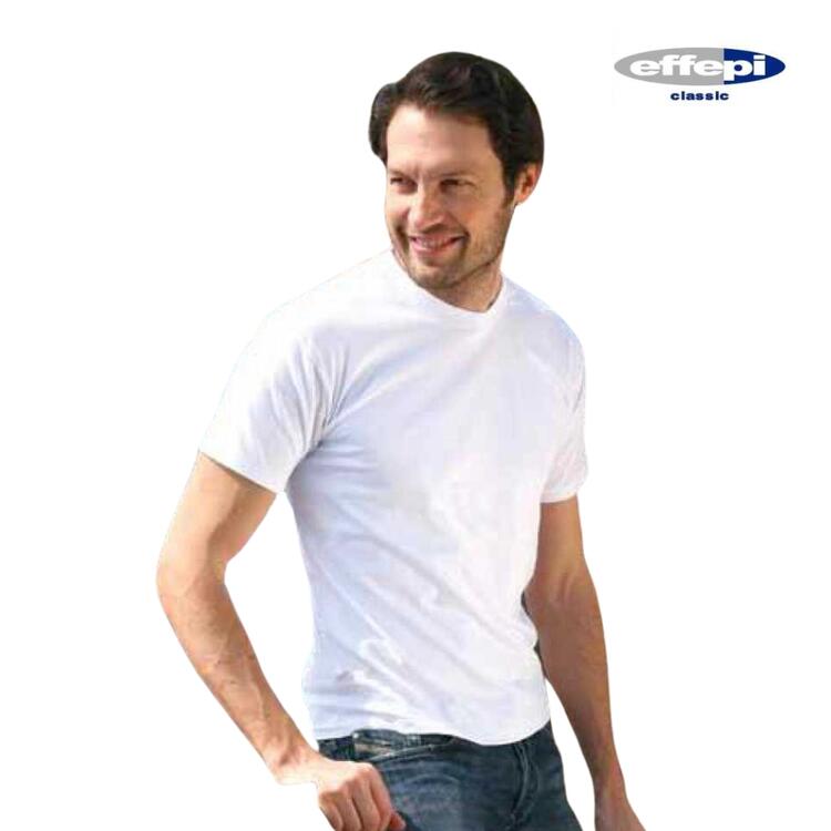 T-SHIRT UOMO EFFEPI 862 BIANCO Effepi