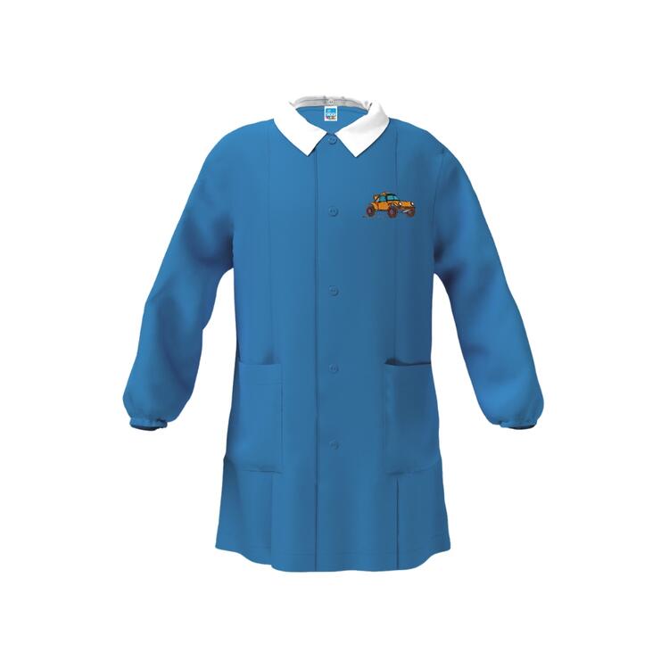 GREMBIULE SCUOLA BAMBINO SIGGI 33GR4393 RICAMO AUTO Siggi