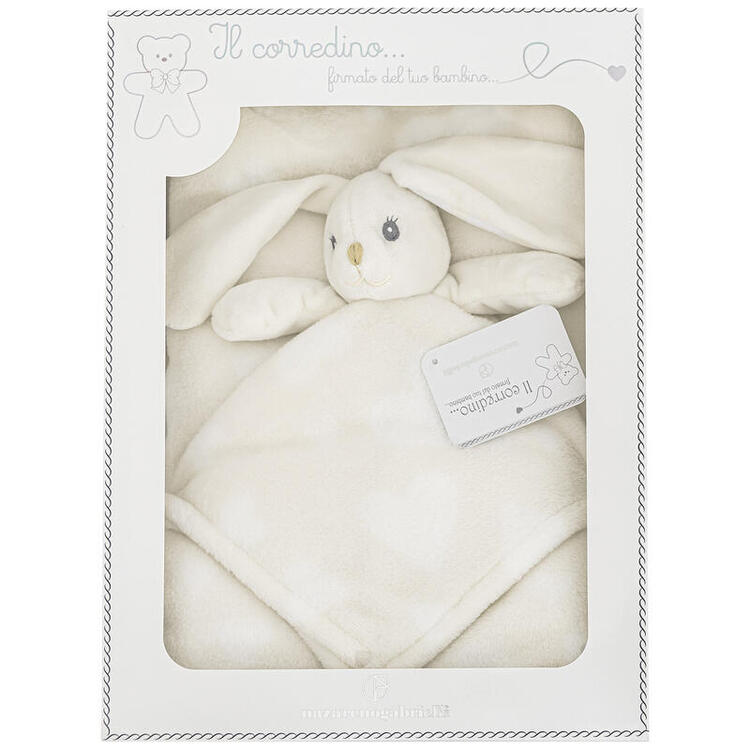 COPERTA CULLA PILE CON PUPAZZO DOUDOU NG-4790 NAZARENO GABRIELLI Nazareno Gabrielli