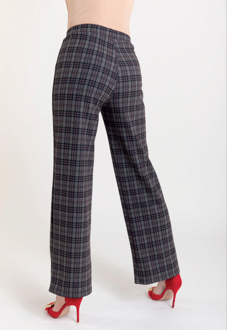 WOMEN'S CHECKED SWEATPANTS GLADYS PD1931 Gladys