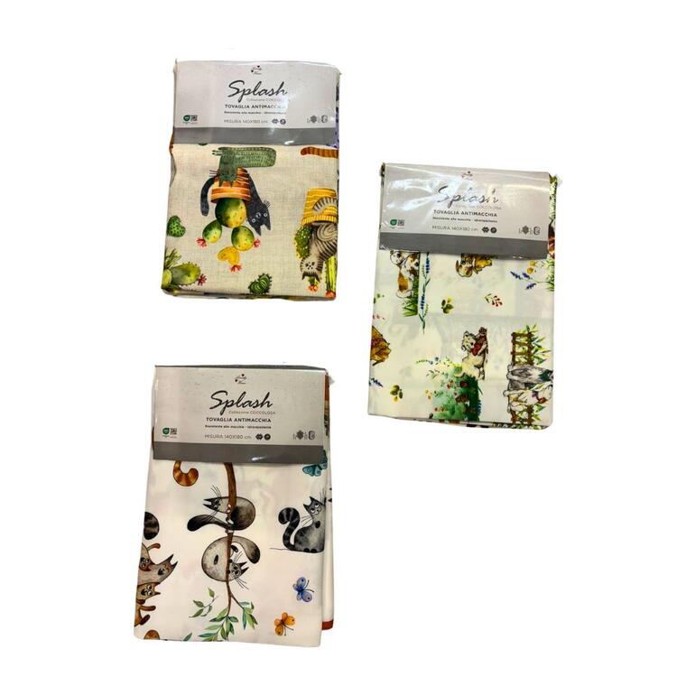 TOVAGLIA ANTIMACCHIA SPLASH LOVELY HOME 140x230 LOVELY HOME