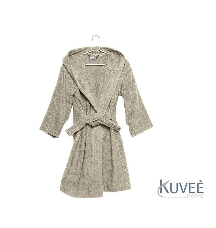 UNISEX KUVEE' HOME CALIBRATED SPONGE BATHROBE IN ENVELOPE KUVEE' HOME