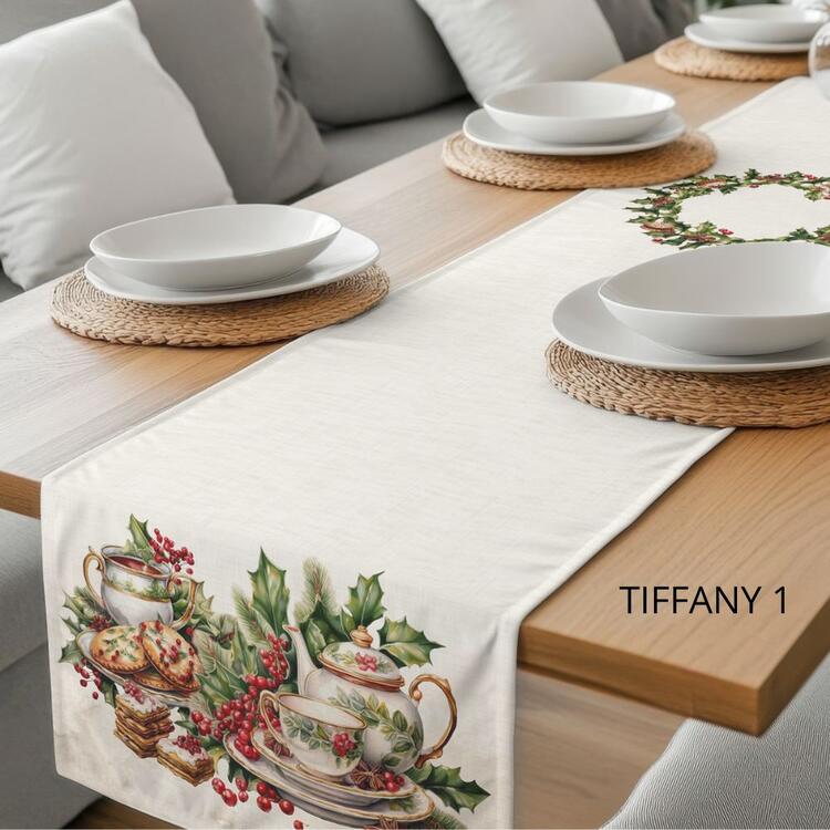RUNNER DA TAVOLA VINGI TIFFANY XMAS (45 X 140 cm) Vingi