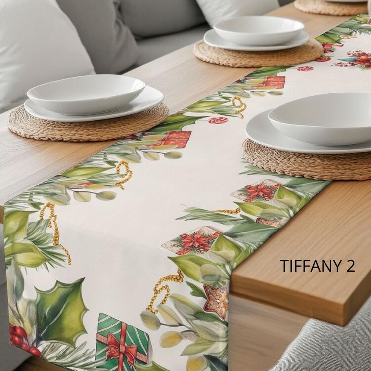 RUNNER DA TAVOLA VINGI TIFFANY XMAS (45 X 140 cm) Vingi