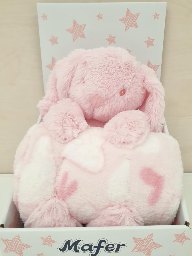 Gift set: blanket and bunny WDD14 Mafer Mafer