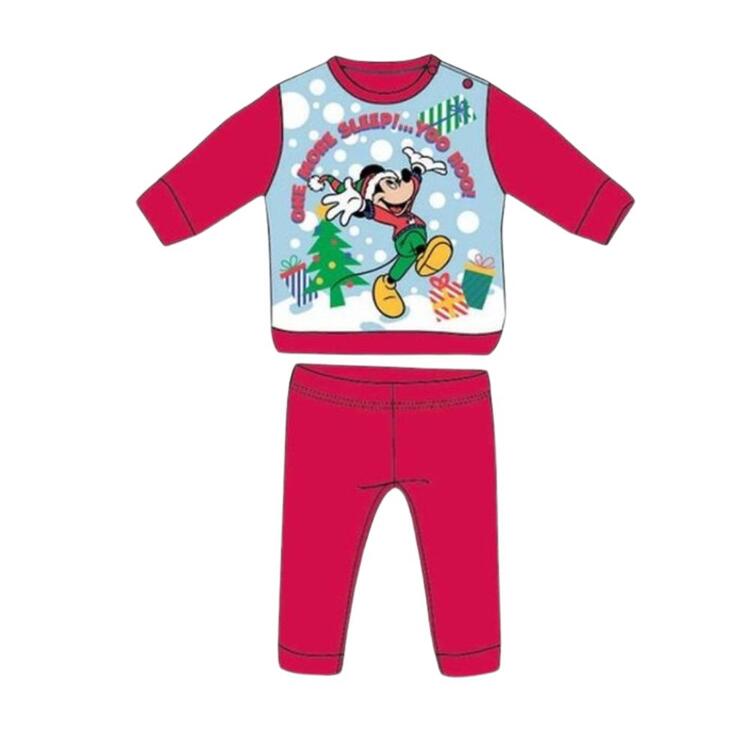 PIGIAMA NEONATO IN COTONE FELPATO DISNEY ELLEPI WI4282 Ellepi