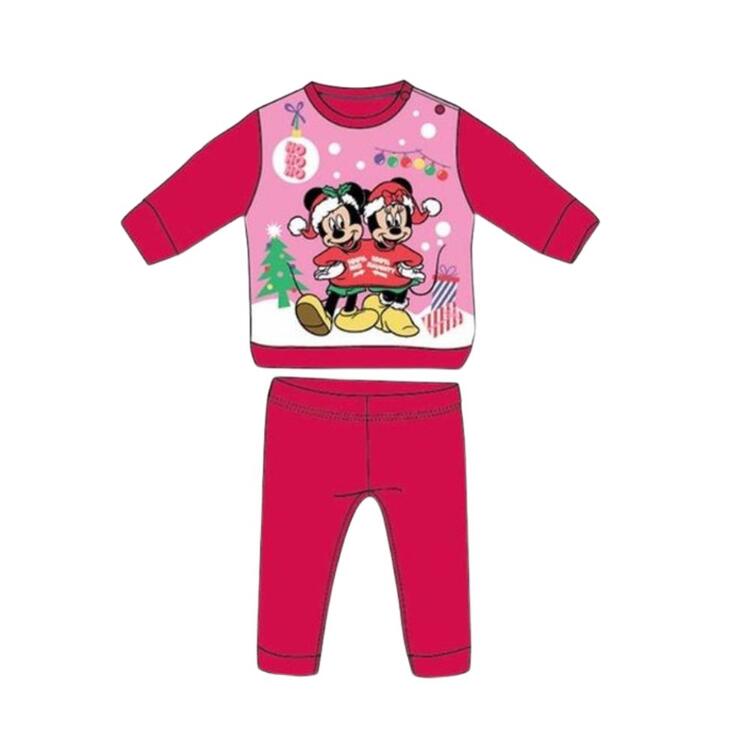 PIGIAMA NEONATO IN COTONE FELPATO DISNEY ELLEPI WI4282 Ellepi