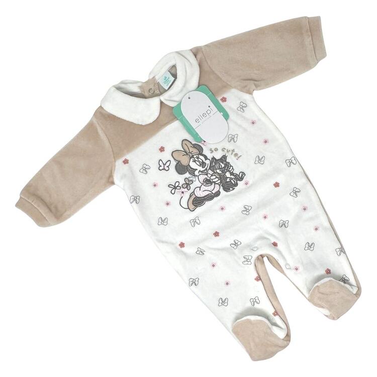 TUTINA NEONATA IN CINIGLIA CON COLLETTO DISENY BABY WQ3104 Disney Baby