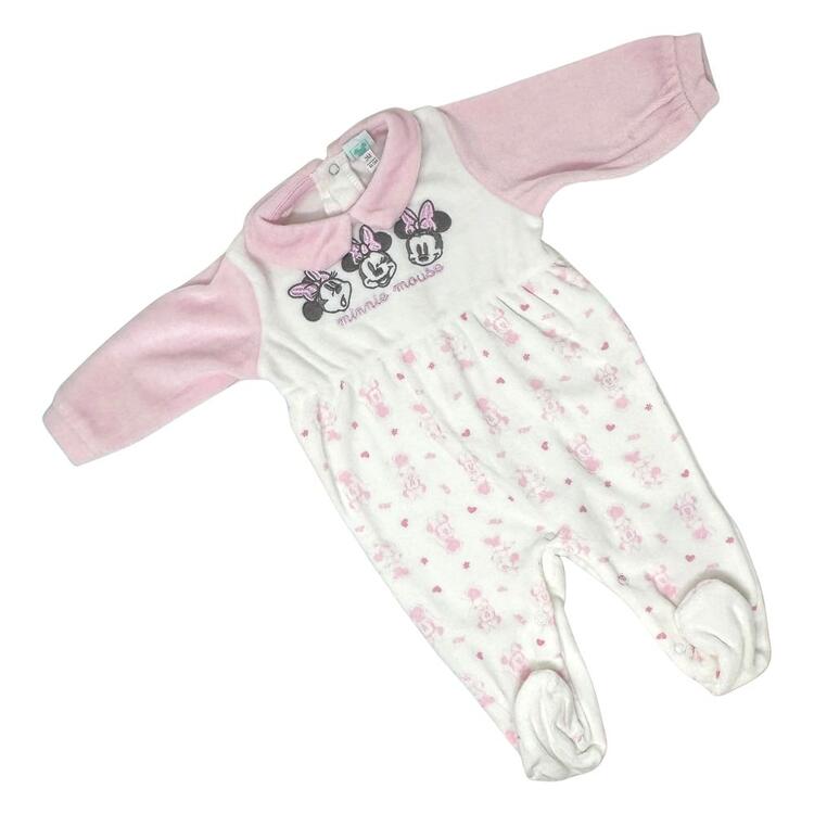 TUTINA NEONATA IN CINIGLIA CON COLLETTO DISNEY BABY WQ3105 Disney Baby