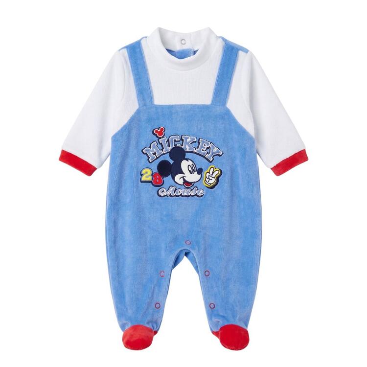 TUTINA NEONATO IN CINIGLIA CON COLLETTO DISNEY BABY WQ3109 Disney Baby
