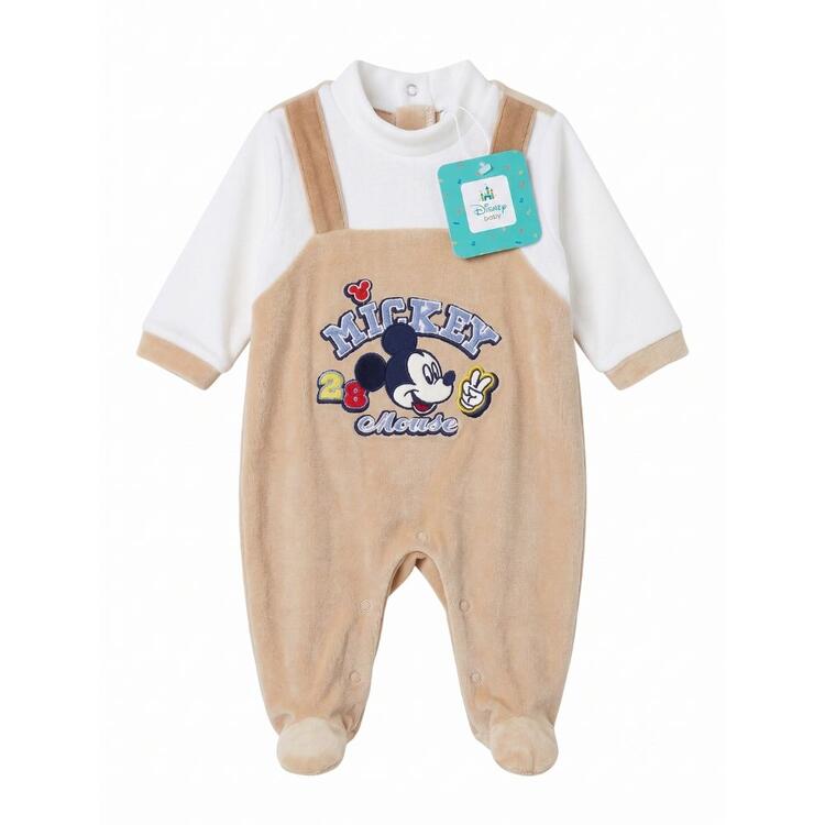 TUTINA NEONATO IN CINIGLIA CON COLLETTO DISNEY BABY WQ3109 Disney Baby