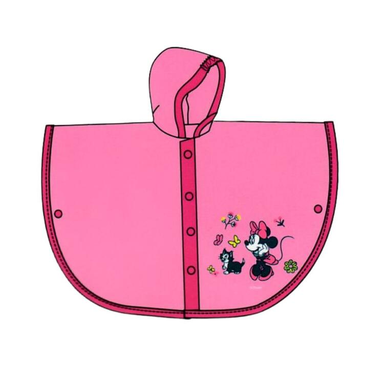 MANTELLINA ANTIPIOGGIA DA BAMBINA CON STAMPA MINNIE WX2001 MINNIE